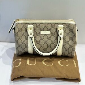 GUCCI Boston cloth mini bag